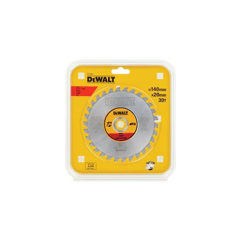 Tarte 140x30T 20mm pour métal acier DEWALT DT1923 (1/4)