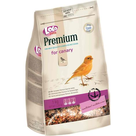 LoLo Pets PREMIUM 1kg alimento para CANARIOS (1/2)