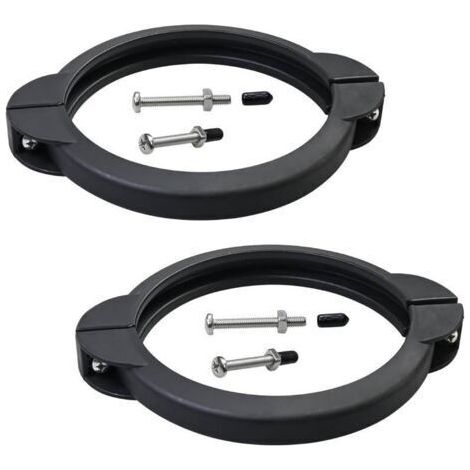 Collier de serrage de piscine de rechange SF80110-2 avec vis, compatible avec les pompes à filtre à sable Intex de 12 et 14 pouces (débit : 2 100 et 2 800 gal/h) pour piscines hors sol