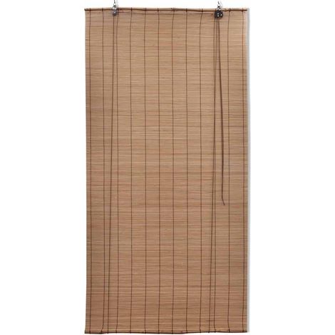 Tende a rullo Tenda avvolgibile in Bambù Marrone 120x220 cm (1/3)