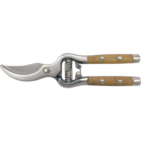 FORBICE PER POTARE CON MANICO IN LEGNO 20,5CM