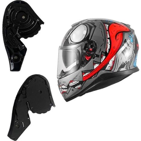 1 paire de visières de casque de moto MT-V-19, base pour MT 3 Jet (1/4)