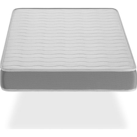 Set Schaumstoffmatratze 90x140 cm SHIRA SONHO mit Matratzenschoner und Kissen
