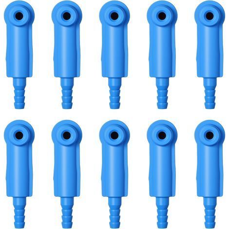 10 pièces, kit de purge de freins universel. Adaptateur polyvalent pour pompe de purge, compatible voitures, camions et tous véhicules. (1/5)