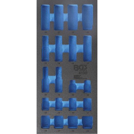 Insert de Servante d Atelier 1/3 Vide - 20 x 4,3 x 40,5 cm - Compatible Art. 4130 - Organisation et Praticité - D-Work