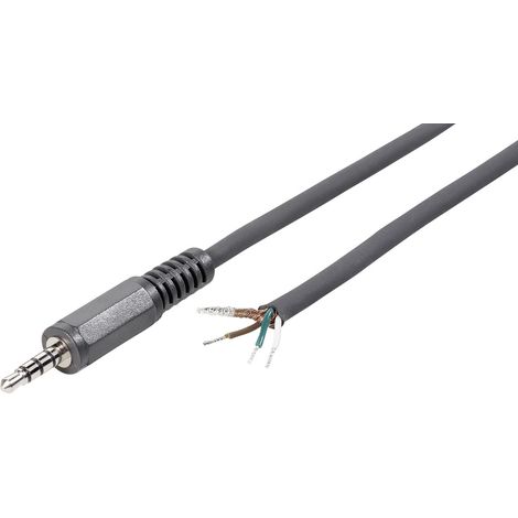 BKL Electronic 1101086 Klinken-Steckverbinder 3.5 mm  -  Stereo Polzahl:4 1 St.
