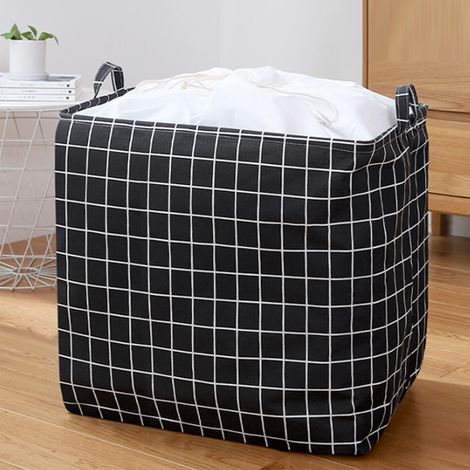 Organisation de garde-robe, sac de rangement, 504070cm, sac à cordon pliable, rangement de jouets, boîte de rangement, panier de rangement (1/5)