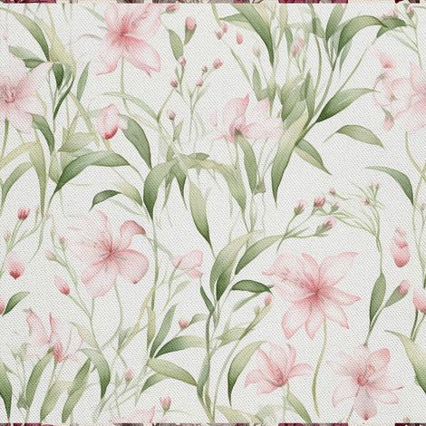 Tela decorativa para exteriores Oxford - Motivo floral I DX5514 (1/5)