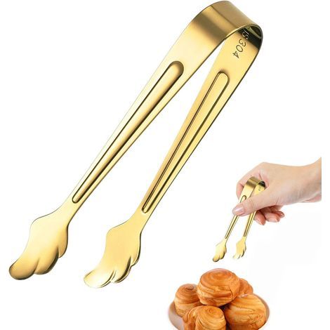 Mini Pince Métallique, – Pinces à Sucre Pinces à Sucre en Acier Inoxydable (1/5)