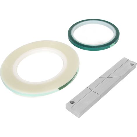 Kit de jonction de bandes 1/4" x 10" - Bloc de jonction professionnel pour bandes magnétiques Revoxsonido 1/4" x 10" (bobines ouvertes). (1/5)