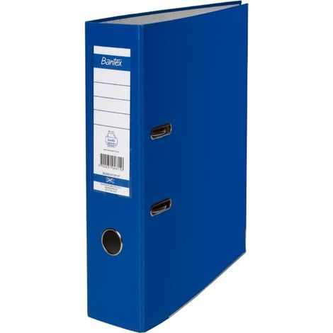 Lime à levier Bantex 80 mm bleue
