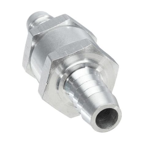 2Pcs Clapet Anti-Retour, 8MM D'aluminium Carburant Non Retour Clapet Anti-Retour, Valve De Contrôle De Carburant (1/5)