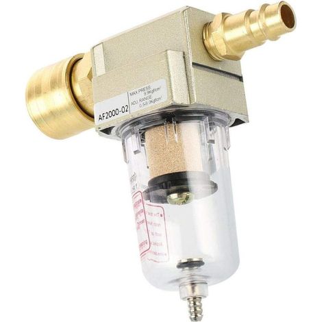Filtre à air comprimé Séparateur d'huile 1/4" avec raccord rapide allemand (1/5)