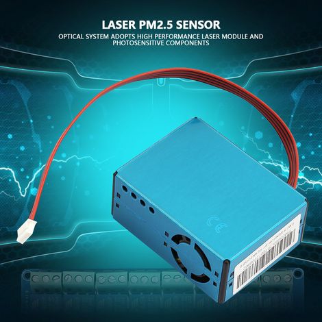 Capteur laser G5 PMS5003 PM2.5 pour la surveillance de la qualité de l'air et le test de poussière et de brume. (1/5)