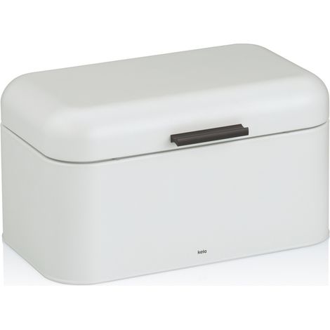 Kela - Boite à pain Frisca blanc mat 21x31 cm (1/2)