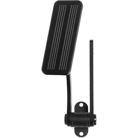 Pedal acelerador universal de aluminio con soporte, apto para accesorios de coche. (1/5)
