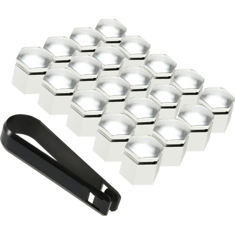 Cache-écrou de roue - 19 mm - pour Vauxhall Opel - Lot de 20 pièces (1/5)