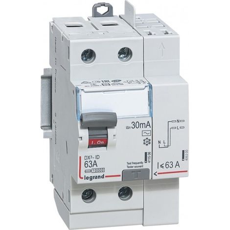 63A Differenzialschalter - TYP AC 30mA automatisch LEGRAND