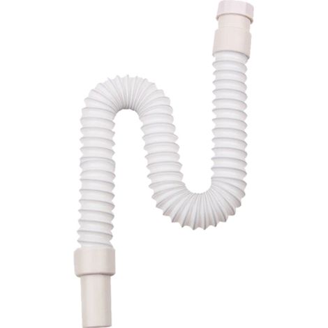 Tubo per lavello flessibile lavabo universale 1-1/4 scarico fognario DGO-166 (1/5)