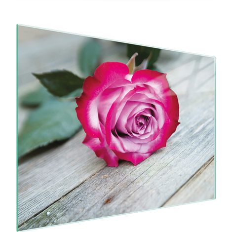TABLA DE CORTAR DE VIDRIO 30x22 ROSA (1/5)