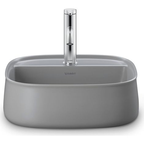 Duravit Zencha lavabo à poser 420 mm, un trou pour robinet, (1/3)