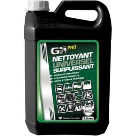 Nettoyant universel surpuissant 5L – Formule concentrée pour surfaces encrassées – Parfum menthe – Efficacité industrielle – Gs27 (1/3)