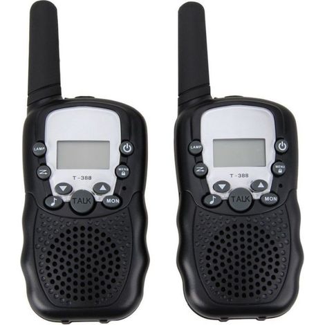 Trade Shop - Par De Transceptores Walkie Talkie 2 Multi-canal Inalámbrico 5 Km Torch T-388 - (1/4)