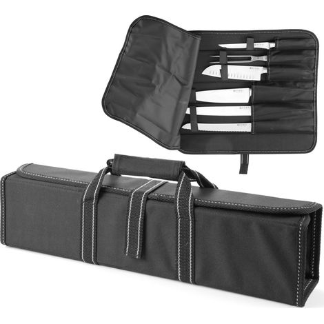 Bolsa de chef para 6 cuchillos de hasta 400 mm (450 x 70 x 110 mm) - Hendi 856383 (1/4)