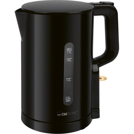 Clatronic WK 3835 tetera eléctrica 1,7 L 2200 W Negro (1/2)