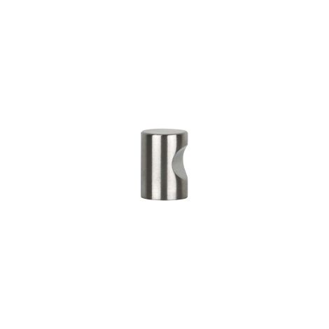Ouvre&Déco – Bouton de meuble design en laiton chromé brillant Ø 20mm, TIRETTE Encoche (1/2)