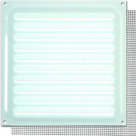 BRINOX GRILLE AVEC MOUSTIQUAIRE, BLANC, B73010D