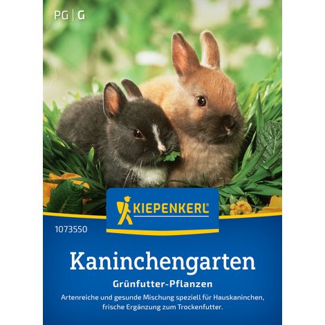 Kiepenkerl Rasensamen Kaninchengarten Grünfutter Mischung für ca. 3 - 5 m² (1/2)