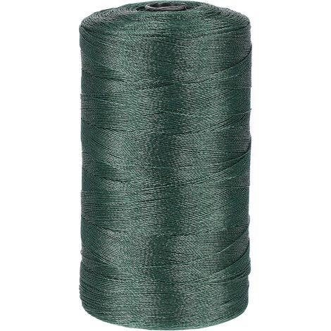 Ligne de Pêche Tressée en Nylon 6 Brins, Corde Multifonction pour Réparation de Filet, pour Tissage et Cerf-Volant, Résistante et Précise (1/5)