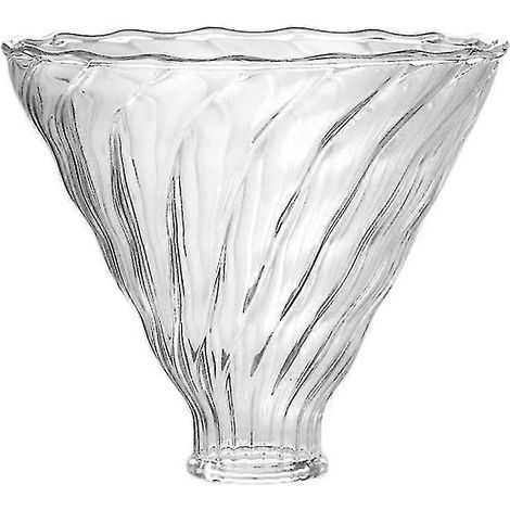 V60 Glaskaffeefilter für schonende Brühmethoden, transparent und wiederverwendbar.