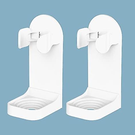 deux Paquets De Porte-brosse Dents Lectrique (universel), Version Amliore Du Porte-brosse Dents Lectrique Visqueux Solide Fix Au Mur, Porte-bros (1/5)