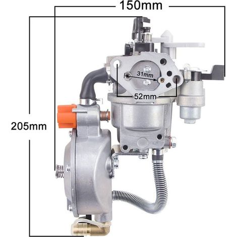 Moteur 3KW 177F 9CV pour Carburateur Dual Fuel LPG NG - AUTRES
