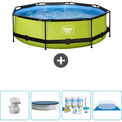 Exit-toys Piscina Exit Rotonda - 300x76 cm - 5-pezzi SCB15