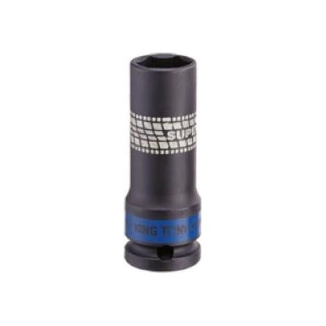 Clé à douille king tony long impact socket thin 6k fine paroi 80 mm