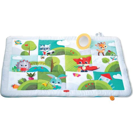 TINY LOVE Tapis d'éveil Géant Pour Bébé, Des la naissance, Collection Dans la Prairie, 150 x 100 cm (1/5)