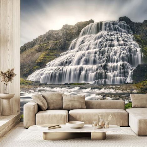 Papier peint panoramique cascade en islande papier peint (1/5)