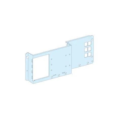 Prismaset g active - platine nsx-ins250 horiz. - fixe-cde maneton-l600-ral9003 (1/2)