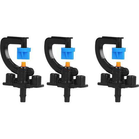Micro buse d'atomisation de pulvérisation de Type G, 20 jeux de micro-buses rotative et de réfraction, équipement d'arrosage et d'irrigation (1/5)