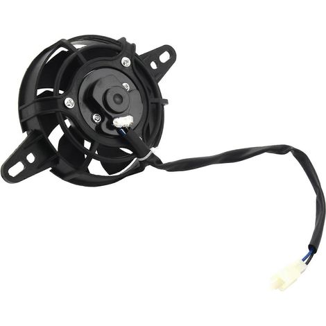 Ventilateur de refroidissement électrique pour radiateur, refroidisseur d'huile et d'eau (5 pièces) pour quad, kart, buggy et moto 150 cc, 200 cc et 250 cc (1/5)