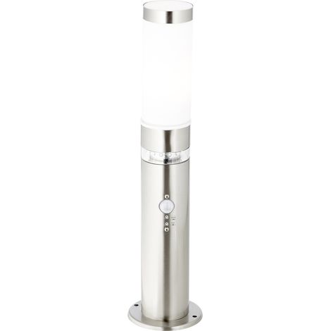 Brilliant G46789/82  Außenstandleuchte mit Bewegungsmelder   Energiesparlampe, LED E27, LED fest ein