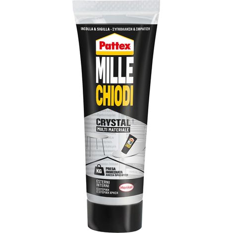 Sigillante Millechiodi Crystal 90 Gr Pattex Blister (1/5)