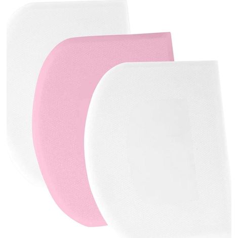 Teigschaber Set 3 Stück, BPA Frei, Flexibel, Scharfe Kante, 30x18.5cm