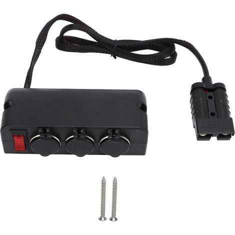 Chargeur batterie 50A 600V adaptateur connecteur Anderson 3 étages pour alimentation véhicule bateau camping-car (1/5)