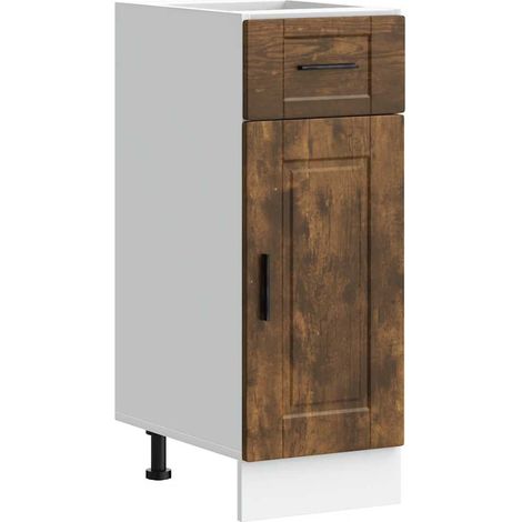 Maison Exclusive - Base da Cucina Porto Rovere Fumo in Legno Multistrato