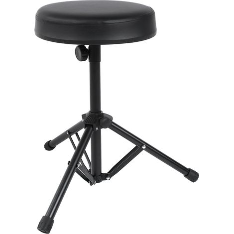 Tabouret de batterie réglable avec siège rembourré confortable, accessoire pour instruments de musique (1/5)