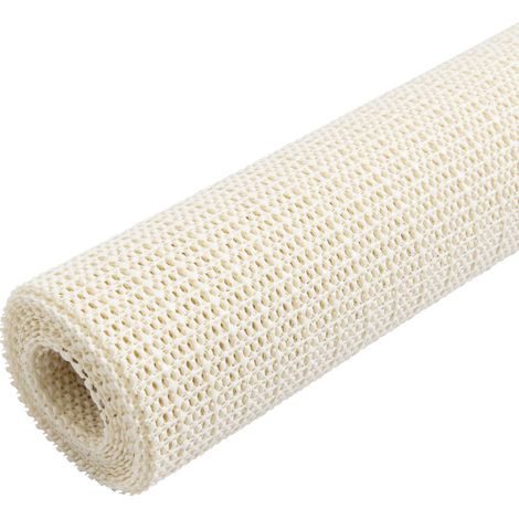 Tapis antidérapant monobloc, tapis antidérapant pour tapis blanc cassé - 50 cm x 80 cm pour tapis, paillasson, tiroir, table ou coffre de voiture, facile à laver et à couper (1/2)